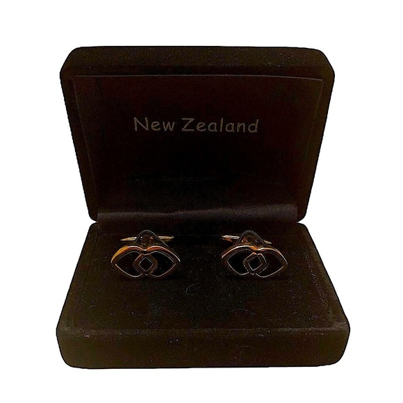 Other - Vintage Cuff Links, Bullet Back in Gold/Black Onyx (imitation), Chanel l…
